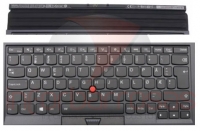 Teclado Lenovo ThinkPad X1 Tablet 1st Gen Black Com Backlight NORWEGIAN