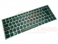 Teclado Sony Vaio VPC-Y BLACK Silver Frame