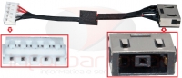 DC POWER JACK Lenovo 700-15ISK