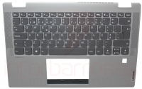 Teclado Lenovo Ideapad Flex 5-14IIL05 Com Top Cover Com Finger print SILVER