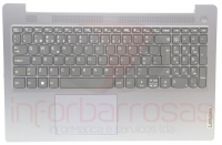 Teclado Lenovo IdeaPad Slim 3 15ABR8 Com Top Cover CINZA ARTICO