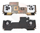 Teclado Lenovo Legion 7-16ACHg6 Heatsink com Fan Esq. Dir.