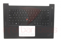 Teclado Lenovo ThinkPad X1 Extreme Gen 5 Com BckLight Com Top Cover