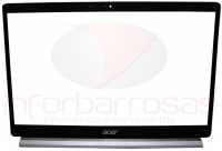 Acer A515-55G Lcd Bezel com Hinges Cover SILVER