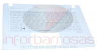 Teclado Acer Aspire V3-371 Com Top Cover BRANCO