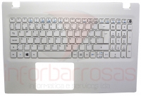 Teclado Acer Aspire E5-573 Com Top Cover BRANCO