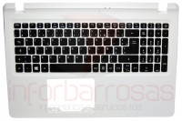 Teclado Acer Aspire ES1-523 Com Top Cover BRANCO Francês