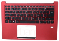 Teclado Acer SF314-54G-59NQ Com Top Cover VERMELHO