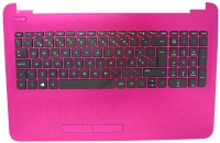 Teclado HP 15-AC086nx Com Top Cover ROSA