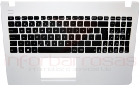 Teclado Asus X551CA-SX020H Com Top Cover BRANCO