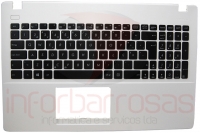 Teclado Asus  X551MA F551MA F200MA BRANCO Com Top Cover