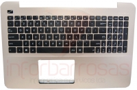 Teclado Asus A555LA-XX378H Com Topcover Ingles