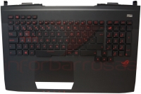 Teclado Asus G751JY-T7364T Com Top Cover SEM Backlight