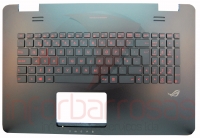 Teclado Asus N751JM Com Top Cover Com Backlight