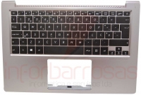 Teclado Asus UX303U Com Top Cover