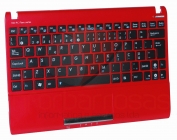 Teclado Asus 1025C Black Red