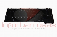Teclado Toshiba Satellite L735 L740 BLACK GLOSSY