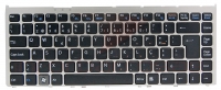 Teclado Sony Vaio VGN-FW BLACK Silver Frame