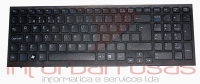 Teclado Sony Vaio VPC-EB Com Numérico Black