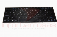 TECLADO SONY VPC-YA VPC-YB SERIES BLACK GRAY FRAME  (7ZL).