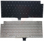 Teclado Apple A2485 EMC 3651 Preto com Backlight