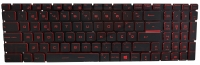 Teclado MSI MS-16P6 GL63 Com BackLight RED BLACK