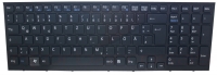 Teclado Sony VPC-EB Black com frame Black LATINO
