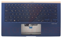 Teclado Asus UX433FA-78AHDAB1 Com Top Cover BLUE ALEMÂO