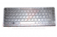 TECLADO TOSHIBA T230 Silver