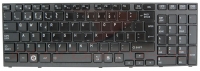Teclado Toshiba Satellite A660 A665 Black Frame GLOSSY