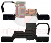 HP 15-EK0002np Heatsink Sem Fans 80W N18E