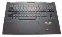 Teclado HP Omen 16-C0002np Com BackLight Com Top Cover 4 Zonas