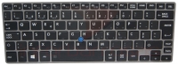 Teclado Toshiba Portege Z30-A Black Com Silver Frame Com Backlight