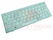 Teclado Asus EeePc 700 900 INGLÊS WHITE