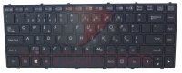Teclado Getac S410 Black Com Frame Black COm Backlight Sem Topcase